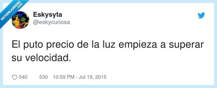 velocidad,superar,precio,luz