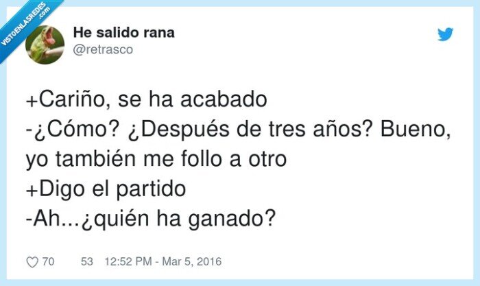cariño,relacion,acabarse,partido