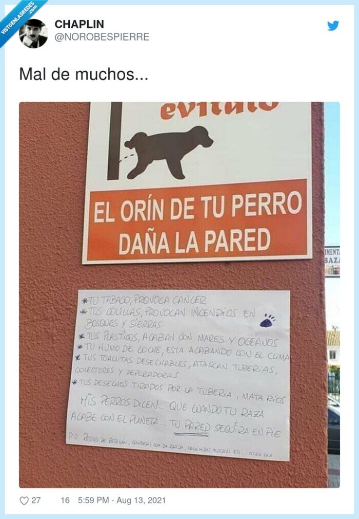 cartel,prohibir,perros