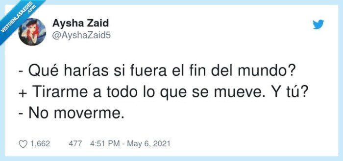 tirarme,moverme,mueve,fin del mundo