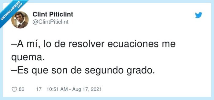 ecuaciones,resolver,segundo grado,quemar