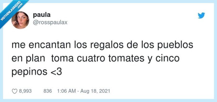 regalos,pueblos,tomates,pepinos,verdura