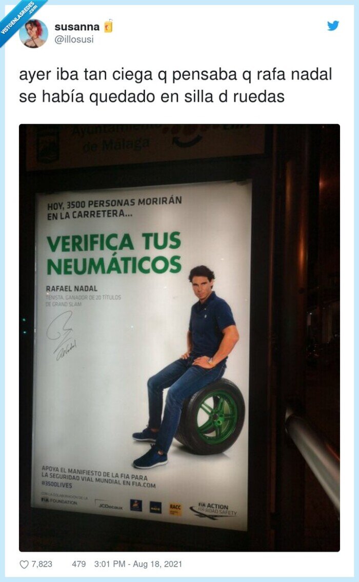 quedado,pensar,había,silla de ruedas,ciega,nadal