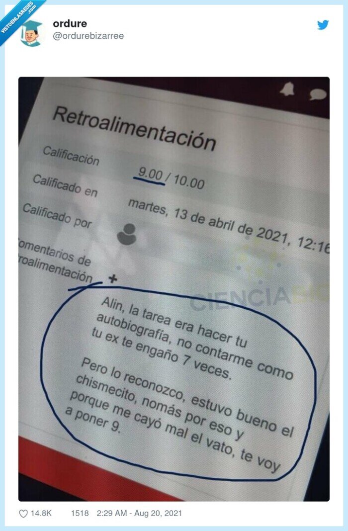 engañar,bio,redacción