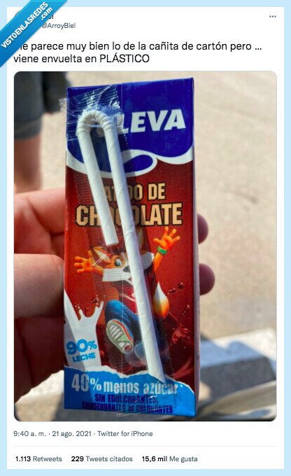 plástico,envuelta,cañita,cartón,batido