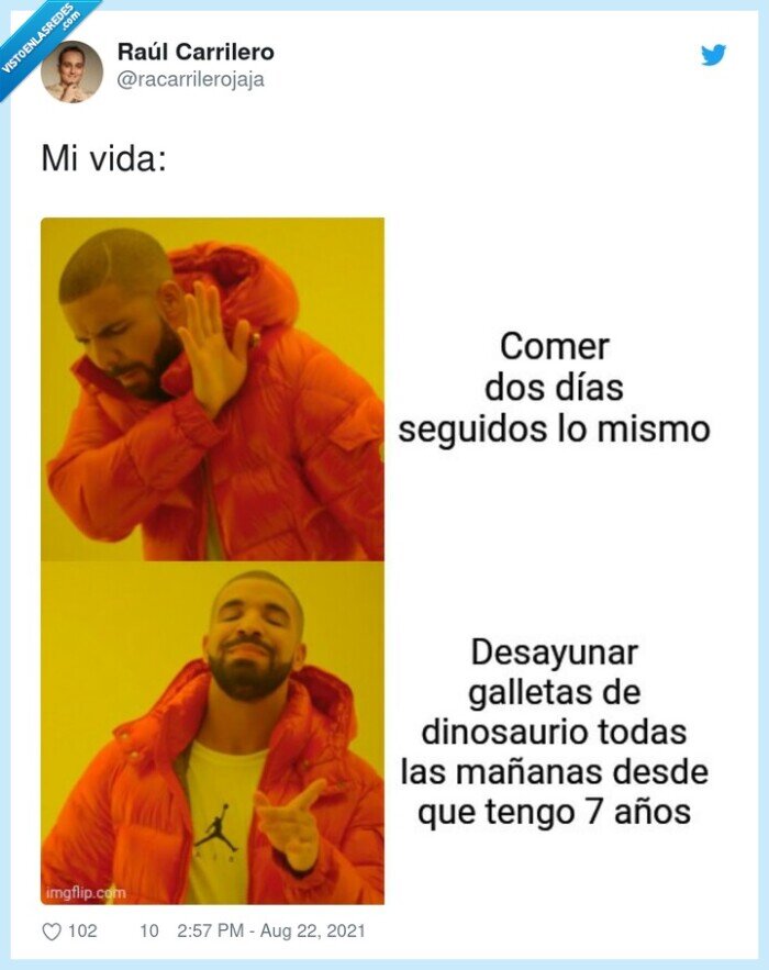 galletas,dinosaurus,toda la vida,drake