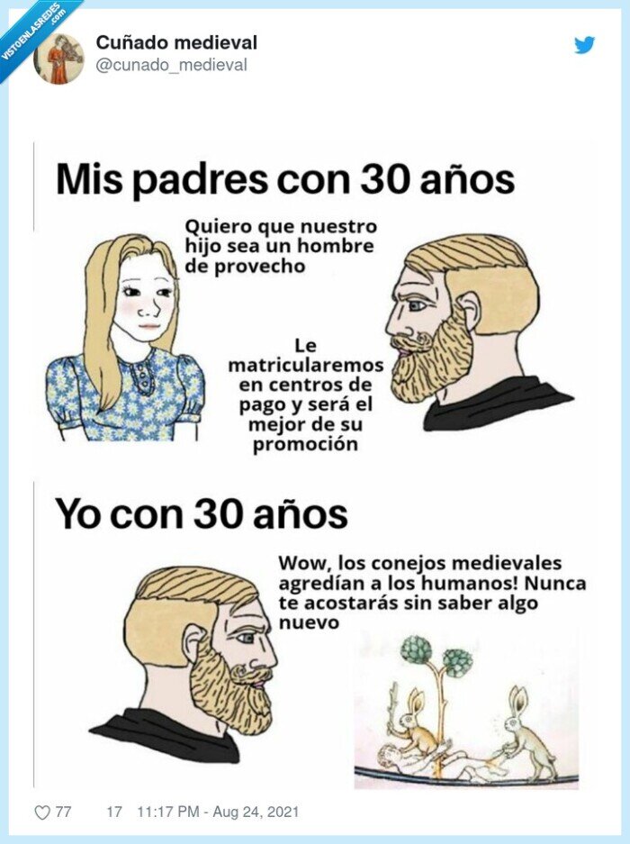 padres,hijo,30 años