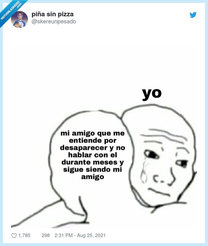amistad,hablar,meses,desaparecer