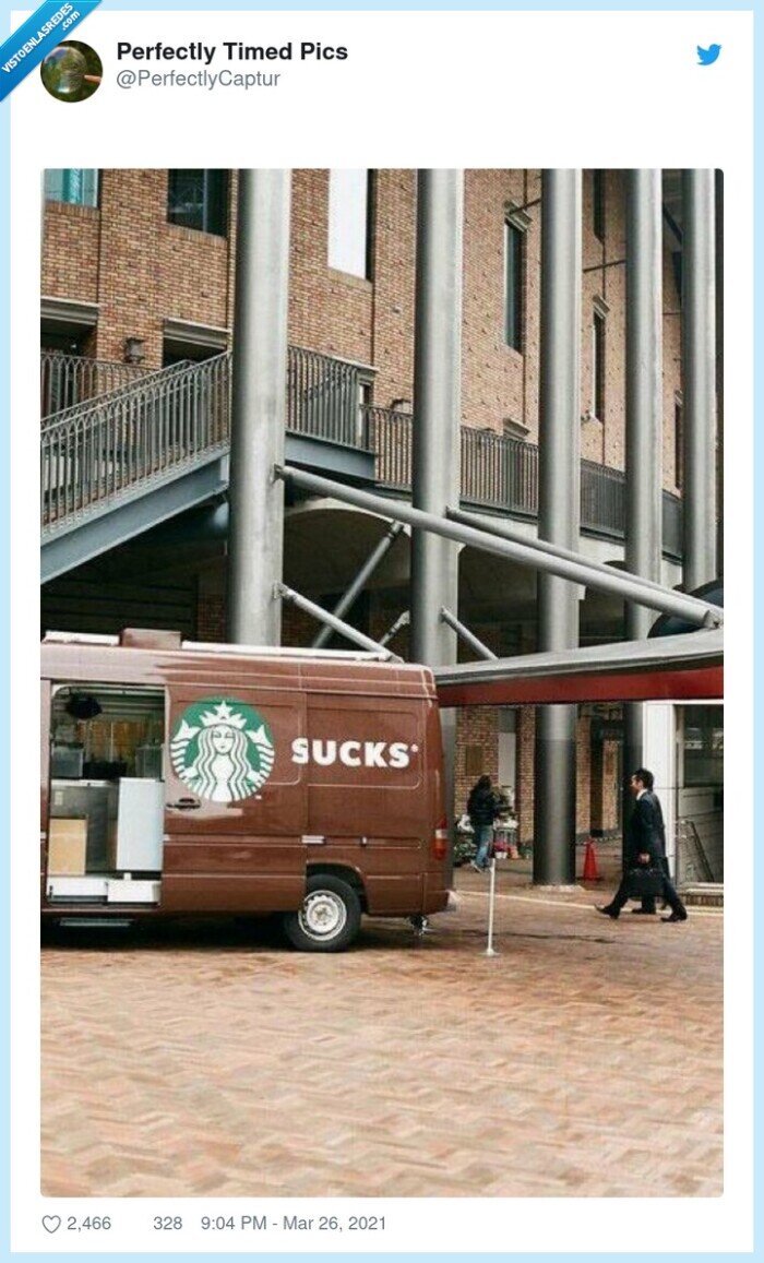 sucks,starbucks,furgoneta