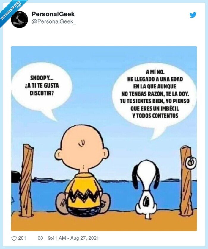 snoopy,discutir,madurar,edad