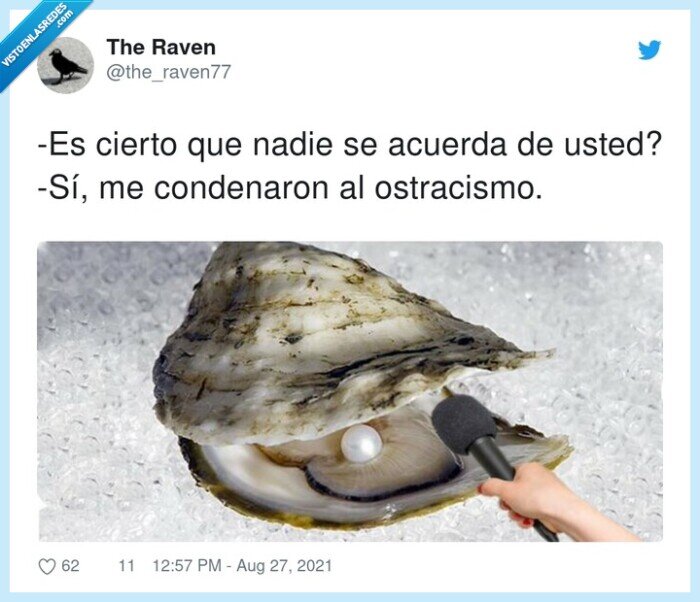 condenaron,ostracismo,ostra,hablar