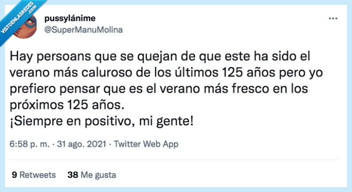 verano,caluroso,fresco,125 años,positivo