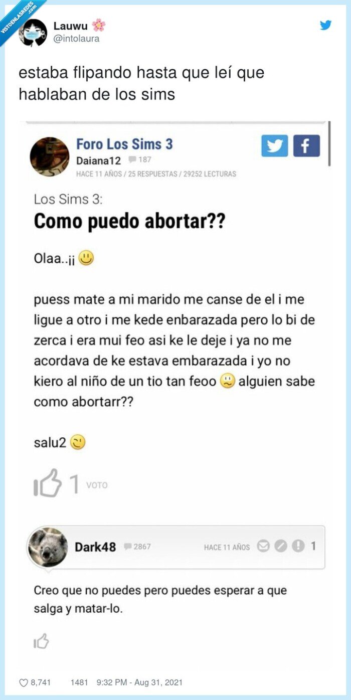 hablaban,flipando,sims