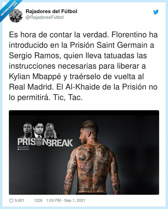 instrucciones,introducido,florentino,psg,mbappe,ramos