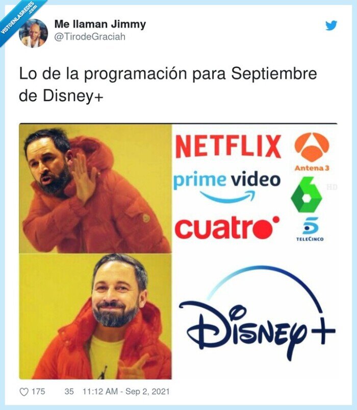 programación,septiembre,disney plus,abascal