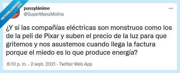 pixar,monstruos sa,factura,luz,miedo