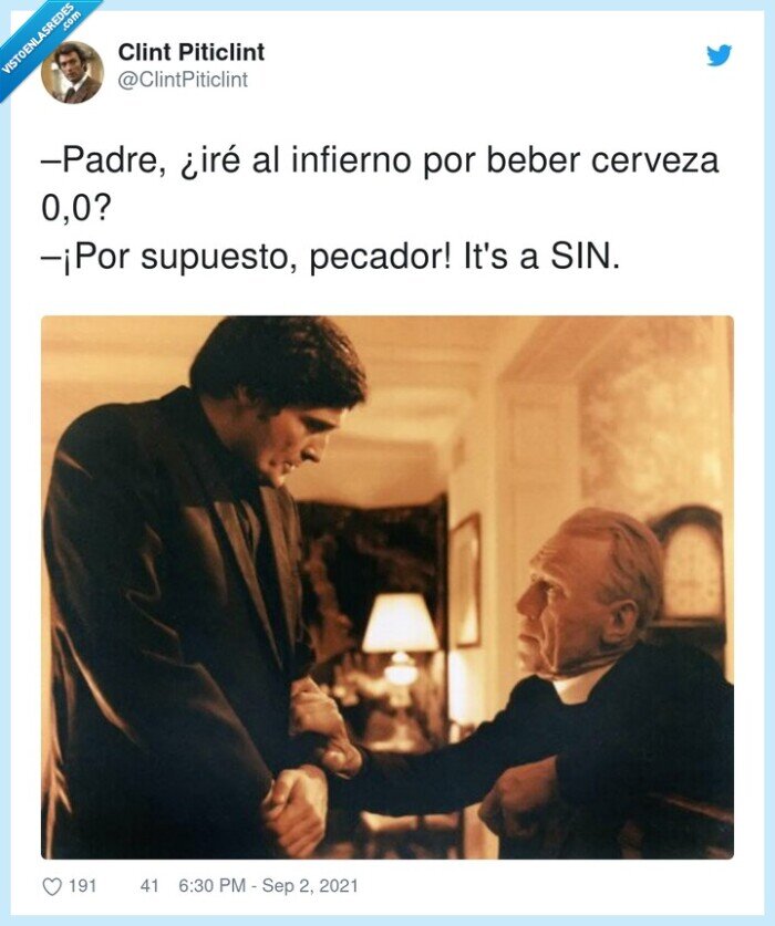 supuesto,padre,infierno,cerveza,pecador,sin