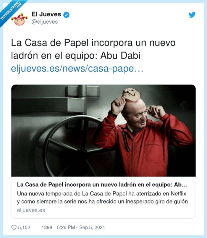 casa,papel,ladrones,rey,emérito,juan,carlos