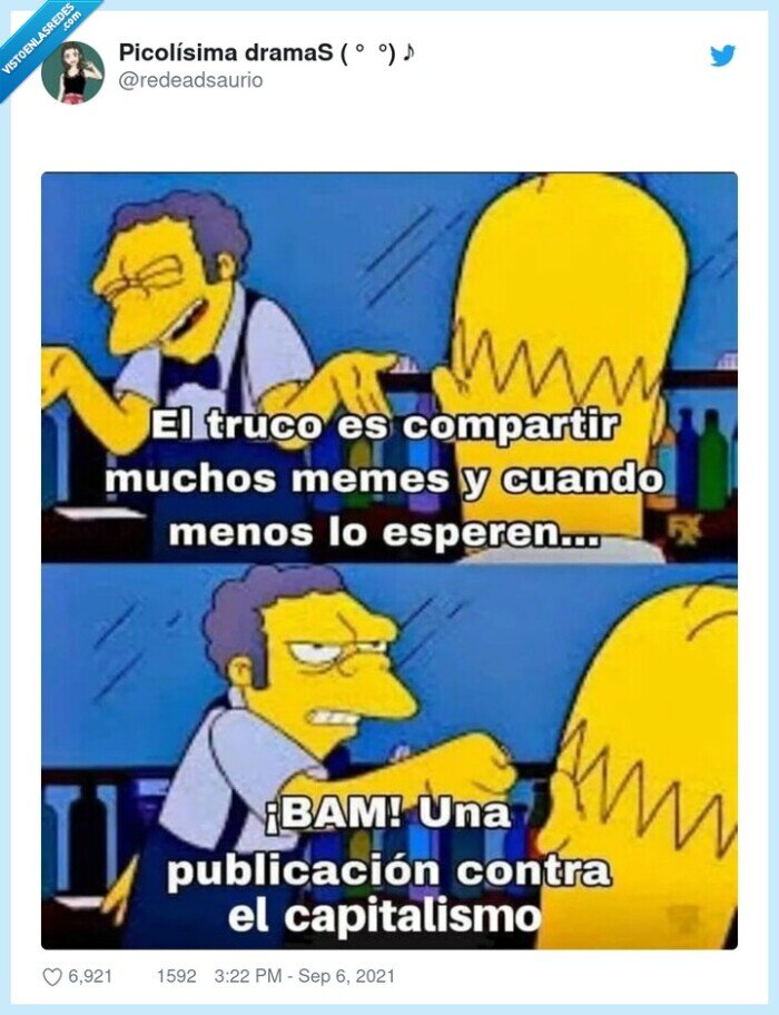 memes,capitalismo,simpson