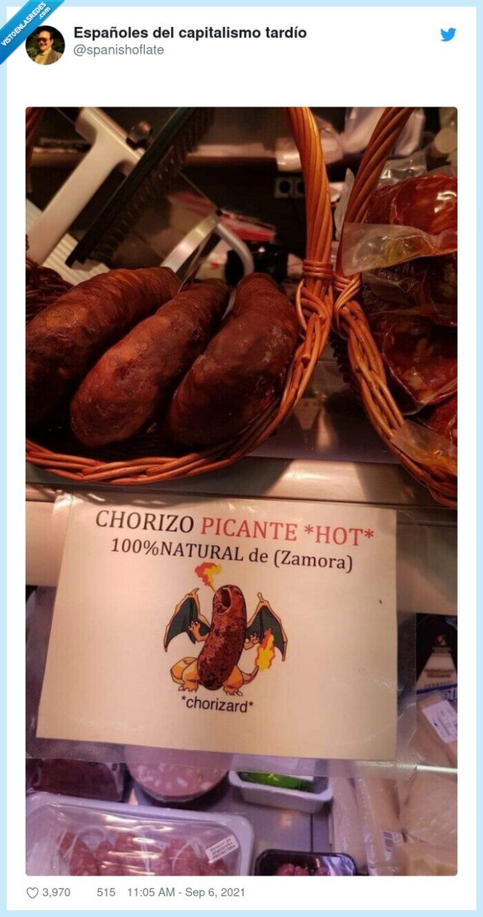 charizard,chorizo,chorizard