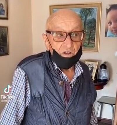 976623 - Un abuelo de 101 en perfecto estado de forma conquista a todo el mundo explicando la curiosa dificultad que tiene para renovarse el carnet de conducir, por @doloresojeda1