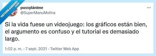 vida,videojuego,argumento,tutorial