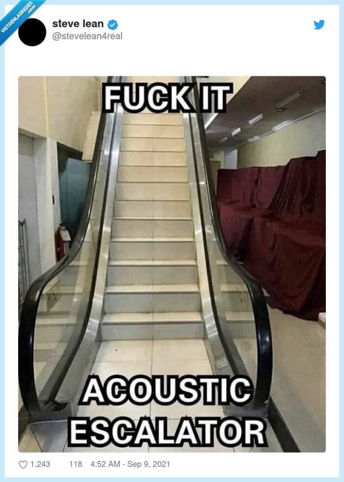 escaleras,acústicas