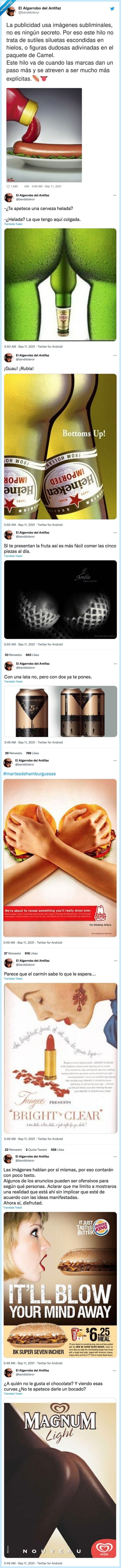 explícitas,subliminales,escondidas,publicidad,imágenes