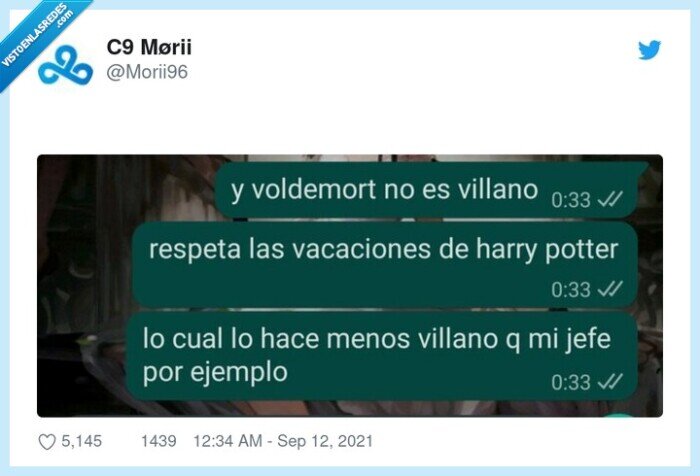jefe,trabajo,vacaciones,respetar,voldemort