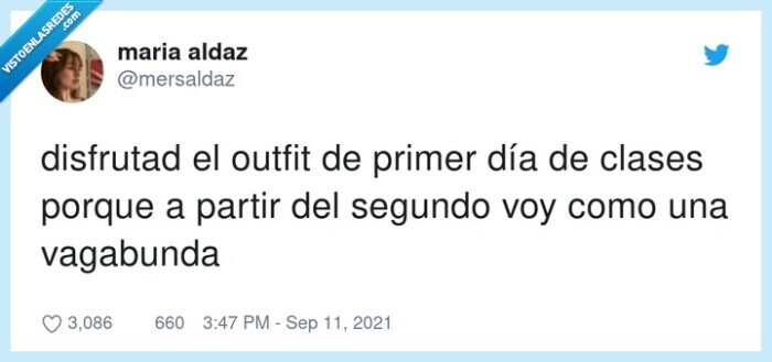 vagabunda,disfrutar,outfit,primer,clases