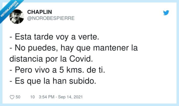 distancia,mantener,verte,tarde