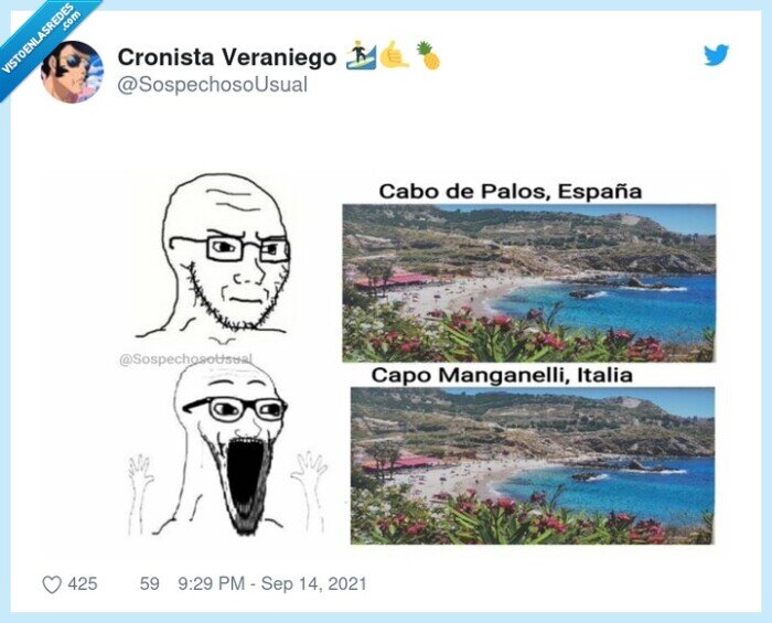 italia,españa,playas,comparación