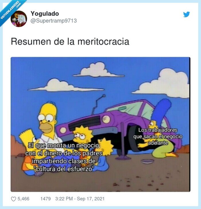 meritocracia,resumen,cultura del esfuerzo,empresario,trabajadores