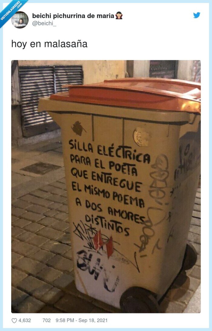 malasa&ntilde;a,poeta,poema,basura