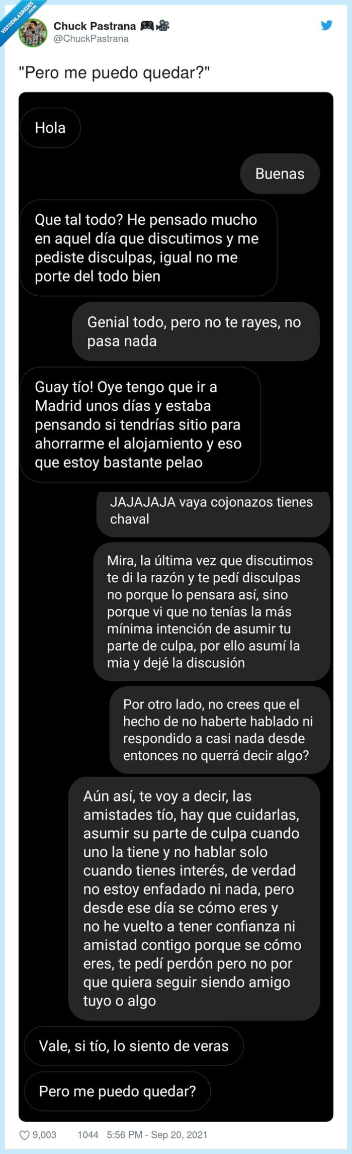 quedarse,madrid,gorrón,amigo,caradura