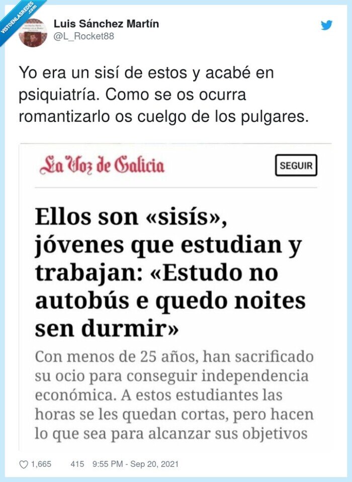 psiquiatría,romantizarlo,sisis