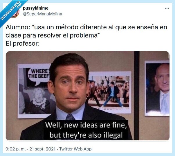 método,alumno,profesor,resolver,problema