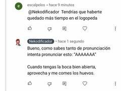 Enlace a La mejor respuesta que he visto en mucho tiempo, por @Nekodificador