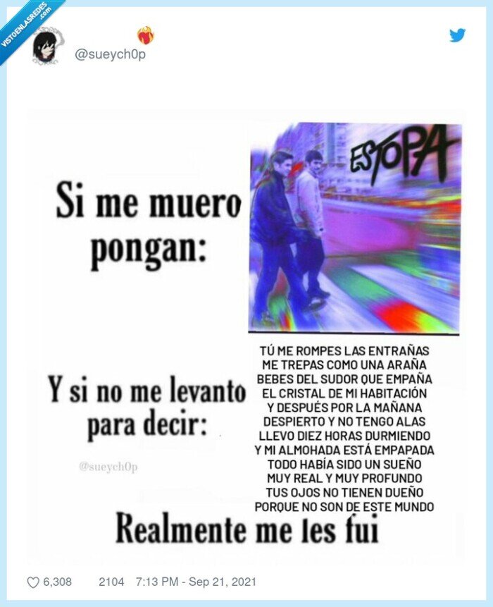 estopa,morirse,letra,canción