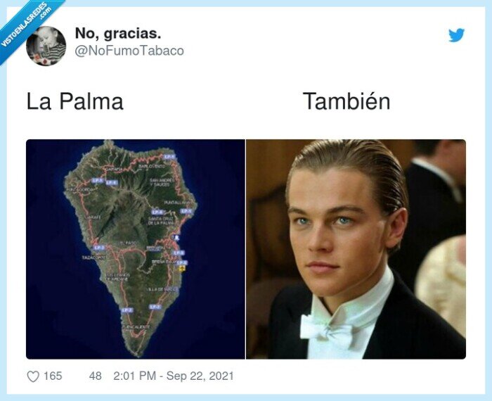 la palma,leonardo dicaprio,titanic,palmar