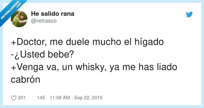 doctor,hígado,whisky