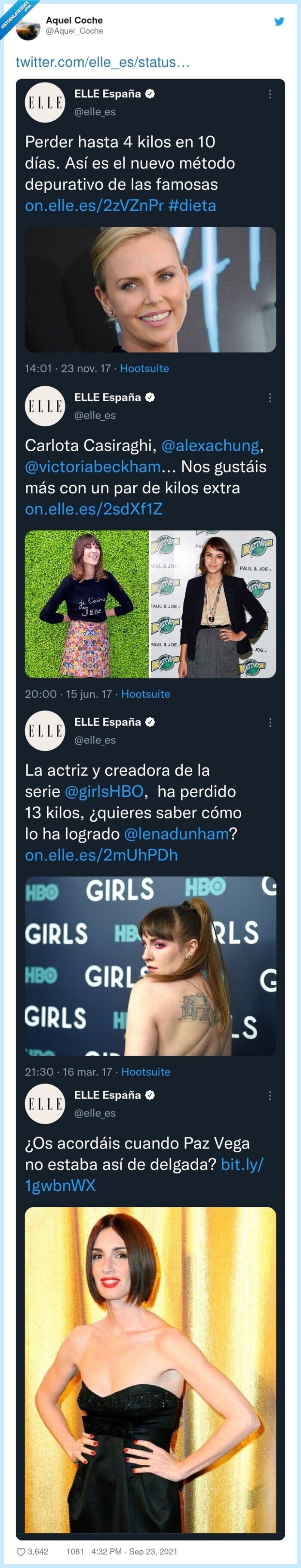 elle,adelgazar,delgada,wtf