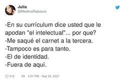 Enlace a El intelectual, por @MedinaRabasco