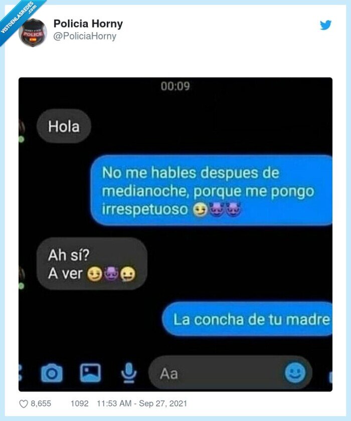 insultar,irrespetuoso