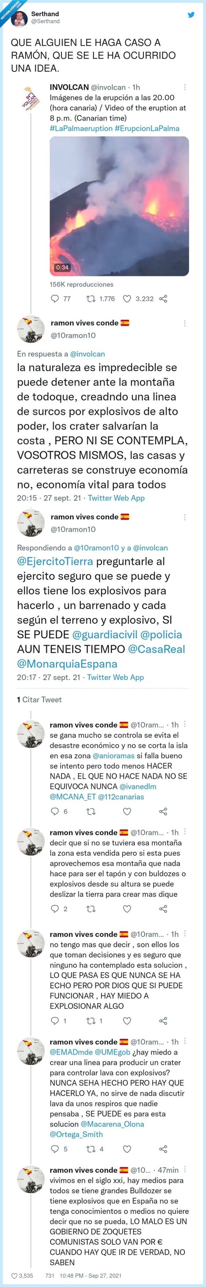 ramón,idea,lava,la palma,volcán