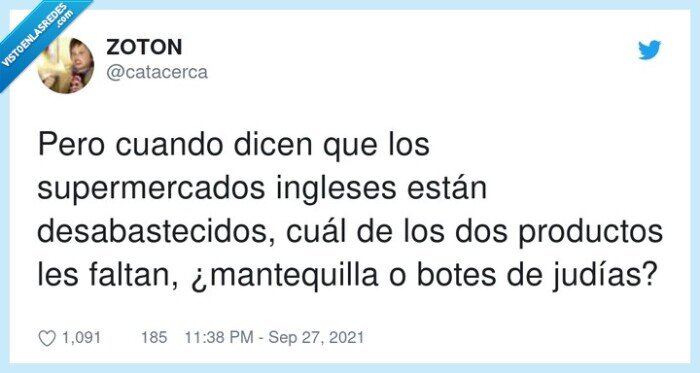 desabastecidos,supermercados,mantequilla,uk,ingleses,judías
