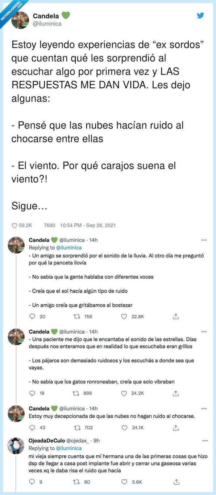 experiencias,sorprender,sordos