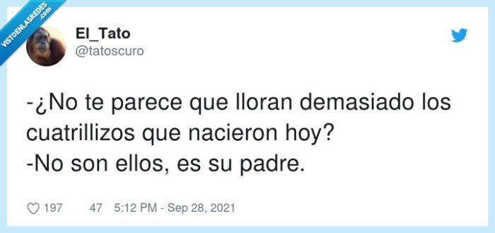 cuatrillizos,nacer,lloran,padre