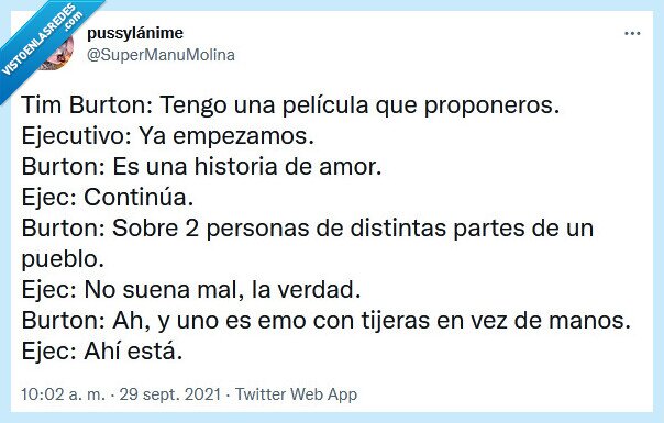 tim burton,emo,manostijeras,amor