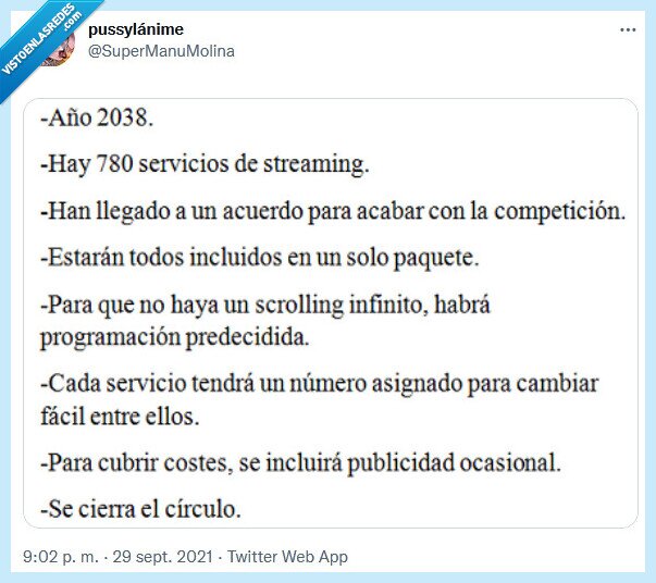 publicidad,streaming,servicios